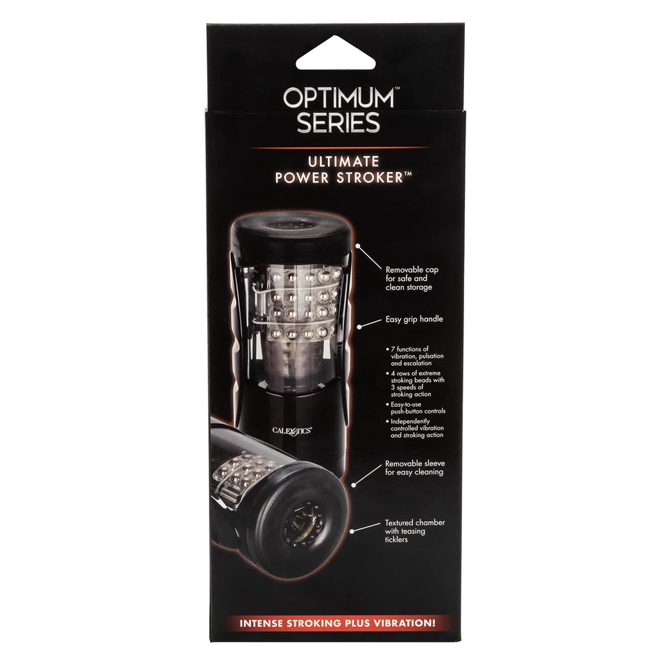 California Exotic Novelties Optimum Ultimate Power Stroker, Black