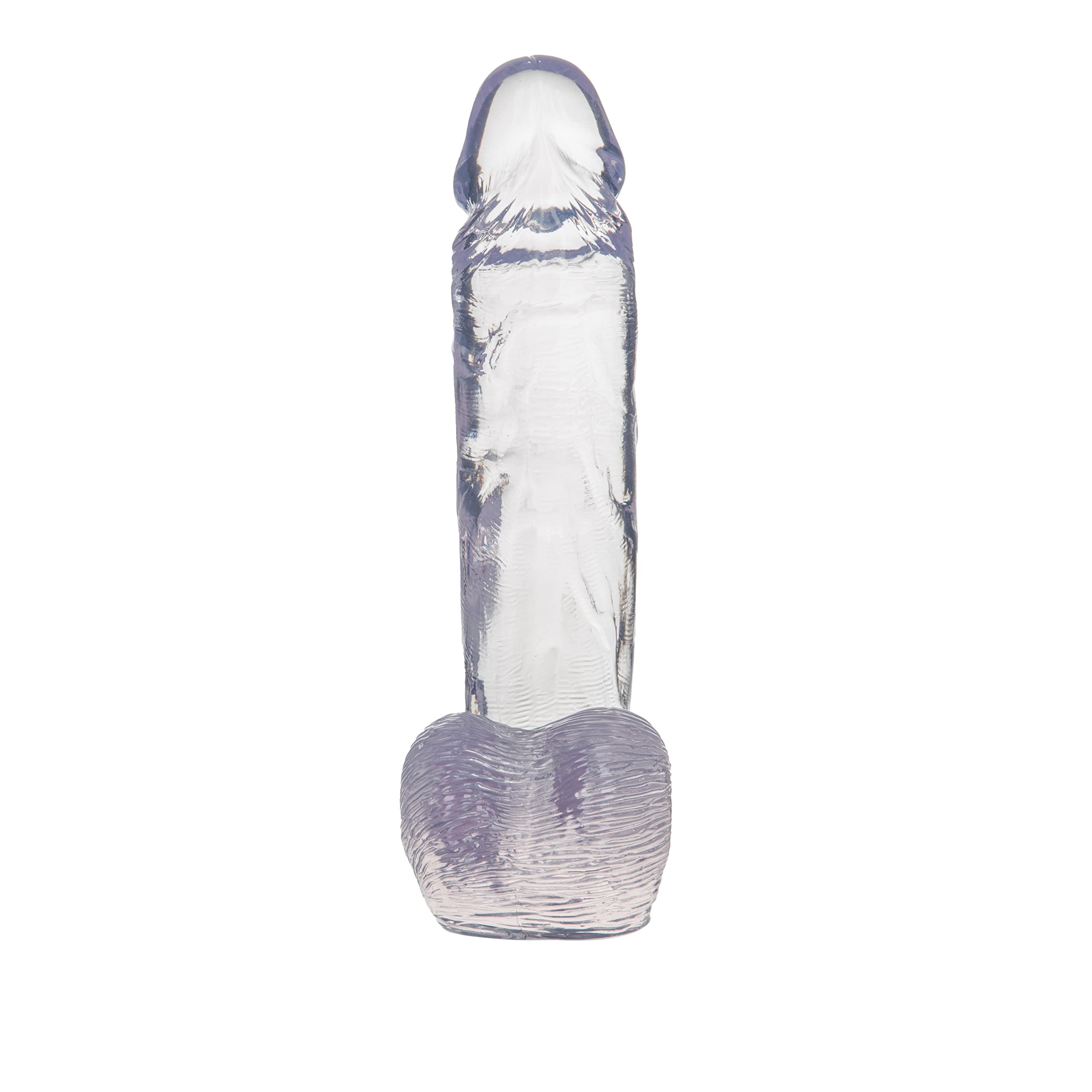 Calexotics Jelly Dong With Suction, Clear, 8''