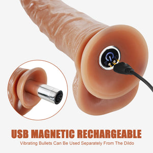 Strap On Vibrating Dildo Harness Realistic Anal Dildos with Bullet Vibrator Wearable G Spot Stimulator Vagina Massager Female Ma