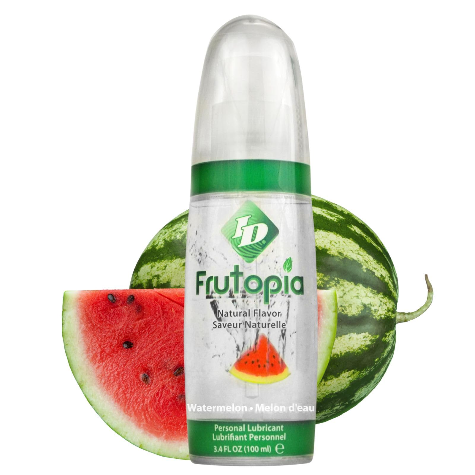 ID Lubricants Frutopia Flavored Lubricant, Watermelon, 3.4 Ounce