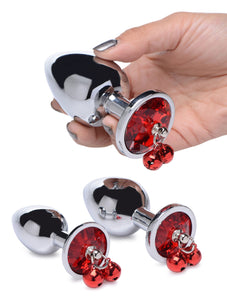 (D) Booty Sparks Red Gem W/ Be Anal Plug Set