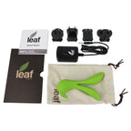 Bms Vitality By Leaf 100 Percent Natural Pleasure Vibrator, Green, 5 Inch