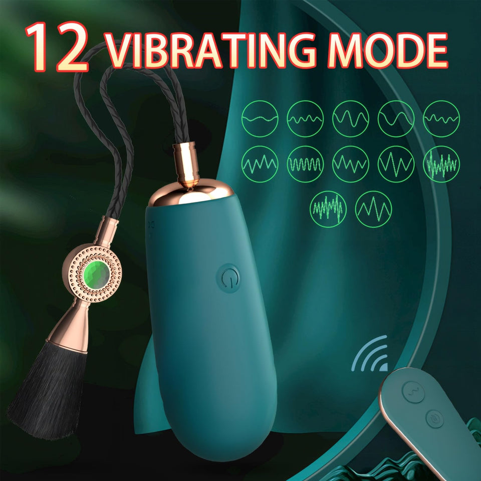 DAStrong Bullet Vibrator with Remote Control for G Spot Clitoris Women Sex Toy with 12 Vibration Modes Vibrating Egg Mini Vibrat
