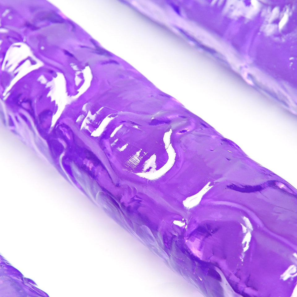 18 * 1.7 '' Double-Headed Thick Giant Dildo, Extra Long Realistic Dildo, Huge Flexible Fat Penis G-spot/Anal,Double-Sided XXL Wi