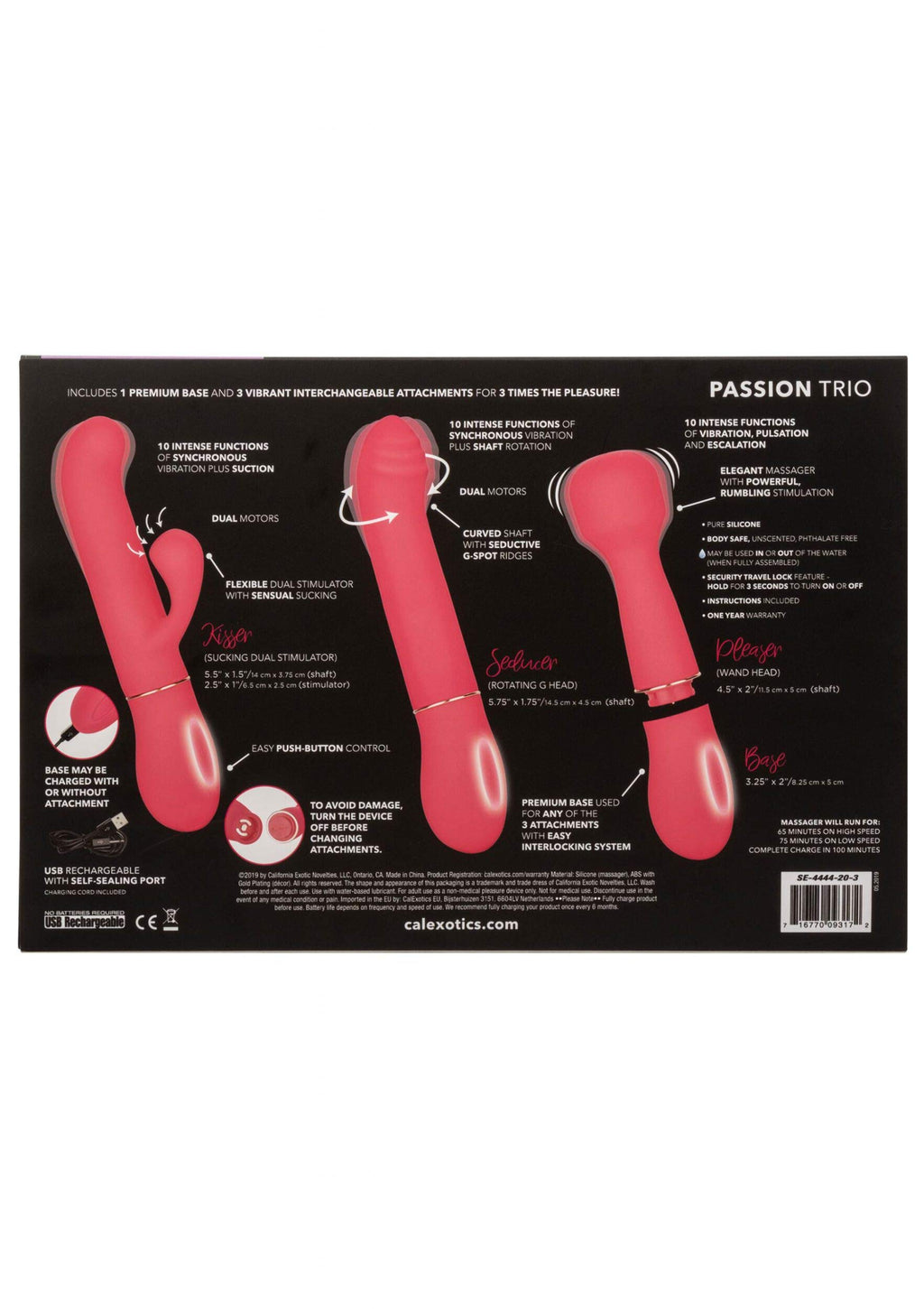 Cleanteam Se-4444-20-3 In Touch    Passion Trio