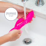 plusOne Dual Rabbit Vibrator Personal Massager, 10 Vibration Settings, Body-Safe Silicone, Waterproof, USB Rechargeable, for Wom