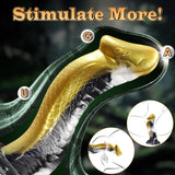 Cobra Monster Dildos Adult Toys- 8.66 ' ' Realistic Snake Thick Anal Dildos for U, G-spot Silicone Dildo, Strong Suction Cup COK