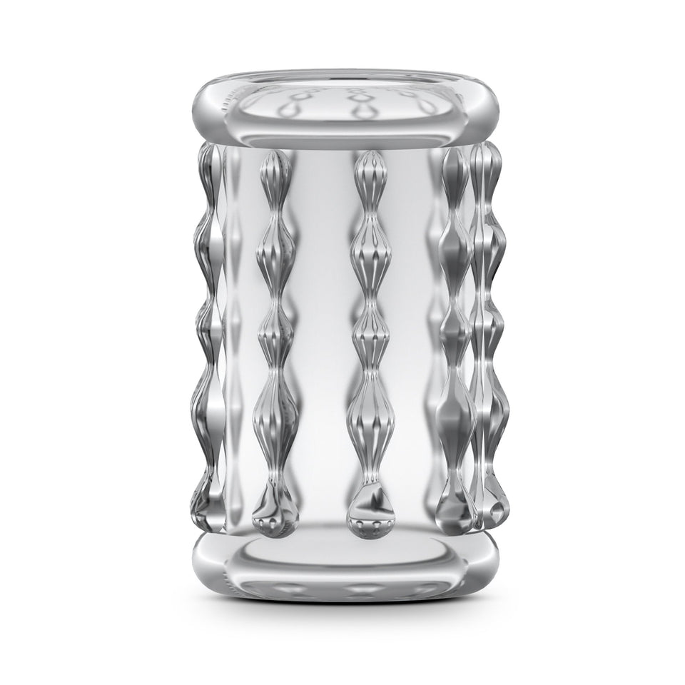 Stay Hard Cock Ring Sleeve 04 - Soft Tickly Nubs Enhance Pleasure - Slide It On Penis, Vibrator, Dildo - Stack, Mix, Match To Create Unique Sensations - Adds Girth - Sex Toy For Men, Women, Couples