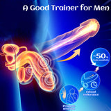 Male Sex Toys Penis Vibrator for Men - EINSEO Male Masturbator Stroker with 10 Vibrating Modes Wrapping Tentacle Male Vibrator f