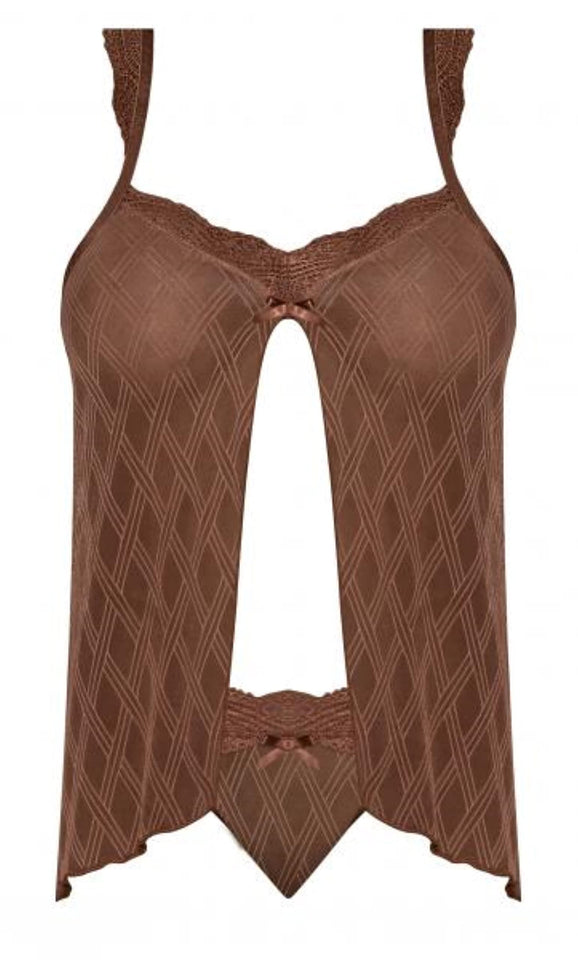 Ms Caramel Kiss Baby Doll Thong Car L/Xl