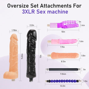 Sex Macine Automatic Thrusting Dildo Machine for Men with 7 Adult Realistic Dildo Attachments for Women Fucking Sex Toys for Cou