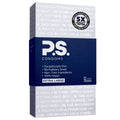 PS Condoms Extra Large Latex Condoms for Men - Odorless and 100% Vegan - Exceptionally Thin, Lubricated, and Clear Condoms - XL