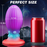 Large Anal Plug Huge Butt Plug for Women & Men, 6.9in Silicone Giant Butt Plug, Fantasy XL Anal Plugs Buttplug Glow in The Dark