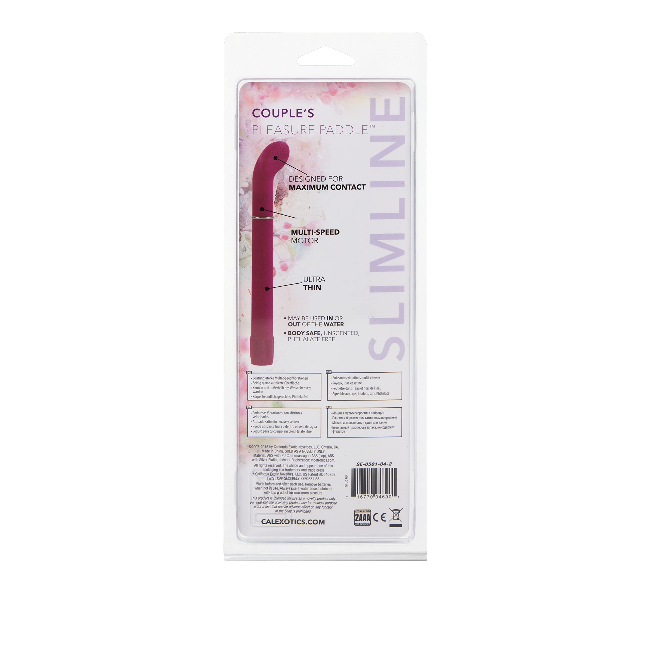Calexotics Couple'S Pleasure Paddle, Purple