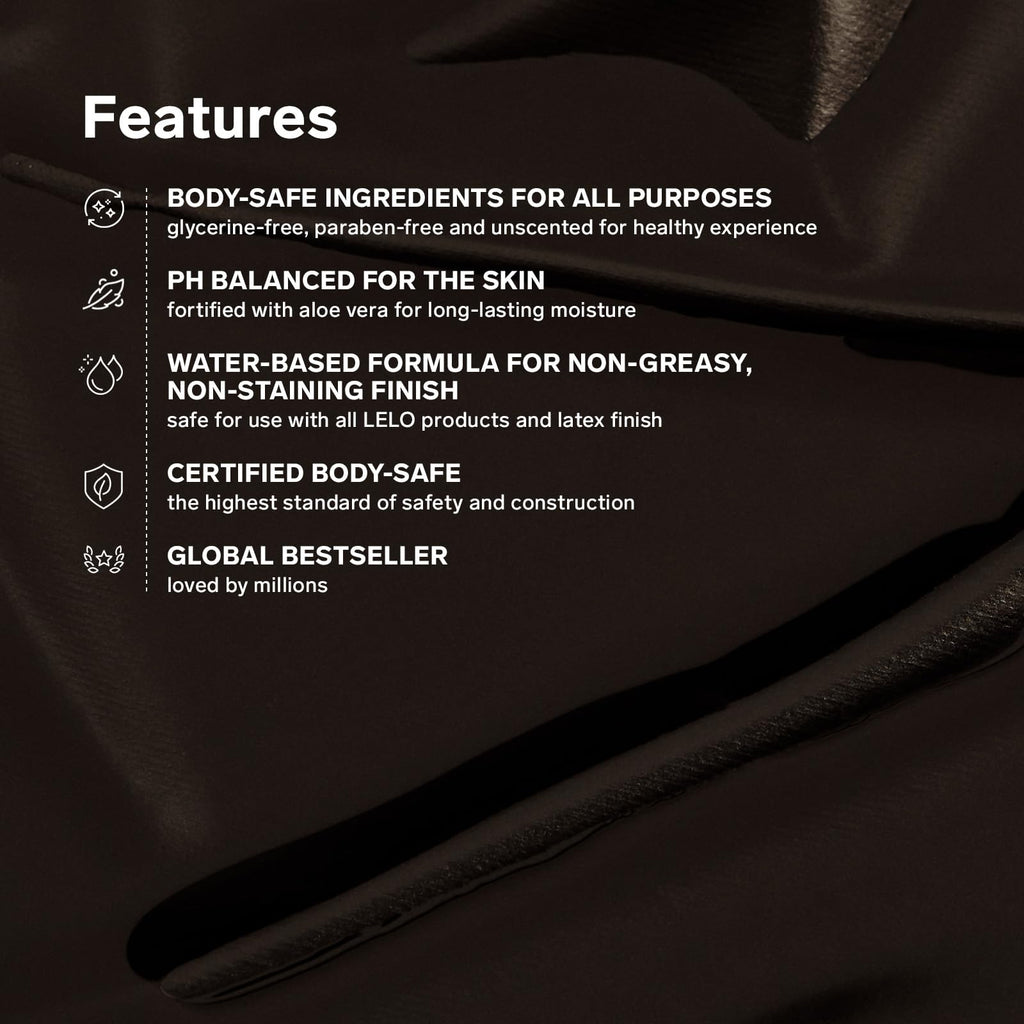 Lelo Personal Moisturizer, Luxury Waterbased Lubricant For Women And Men With Aloe Vera, Water Based Personal Lubricant Water Based Lubricant Gel For Couples (75 Ml/2.5 Fl. Oz)