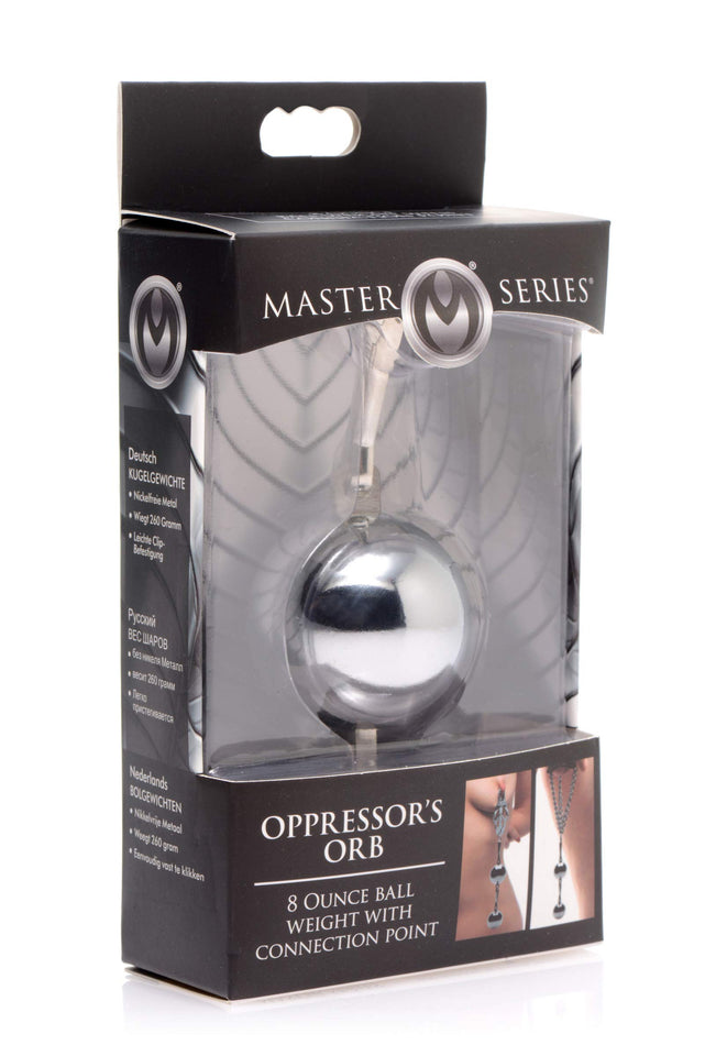 Master Series Interlocking Ball Weight With Connection Point, 8 Ounce
