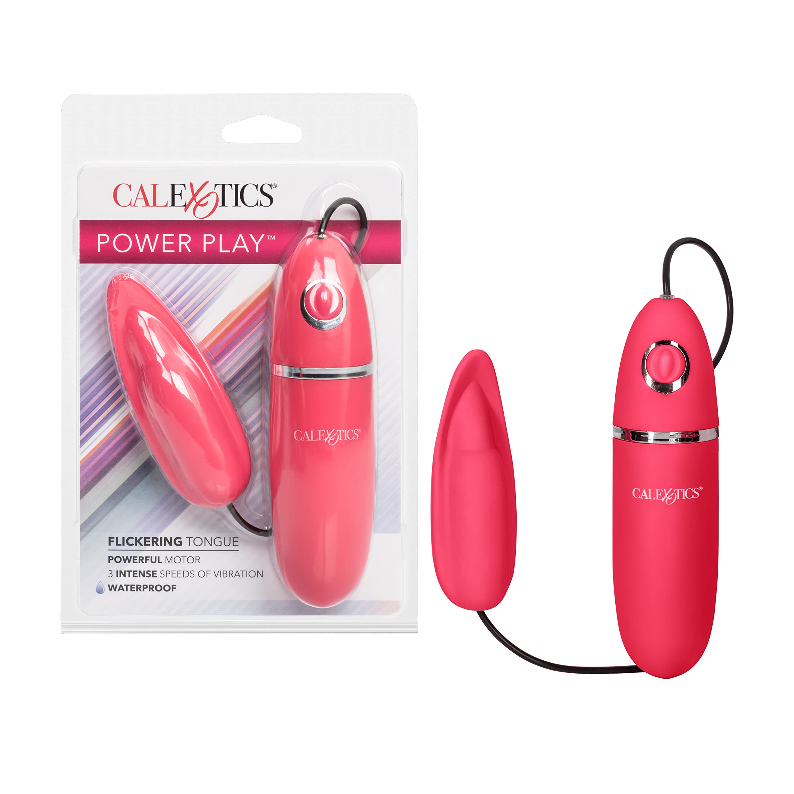 California Exotic Novelties Power Play Flickering Tongue, Purple