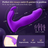 Adult Sex Toys for Women - 3IN1 App Wearable Remote Vibrator Rose Sex Toy, Sex Pleasure Tools for Women with 9 Clit Vibrator Mod