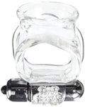 Hott Products Hung Cock And Ball Sling, Clear