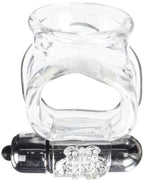Hott Products Hung Cock And Ball Sling, Clear