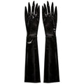 Rubies Adult Long Fingered Costume Gloves, Black, One Size for Themed Parties and Halloween