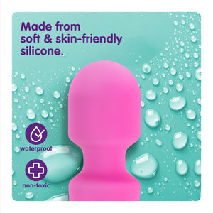 Oliver James Vibrator Wand for Women (Small) | Quiet Vibrating Dildo with 20 Patterns and 8 Speeds for Sexual Pleasure | Adult S