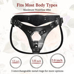 Adjustable Strap On Dildo Harness for Women and Men, Wearable Plus Size Strapon Harness Adult Sex Toys for Lesbians Gay Couples