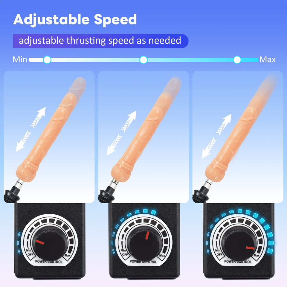 Sex Machine with Dildo and Suction Cup 3XLR Connector Attachments,Automatic Thrusting Machine for Women and Men,Love Machine Dev