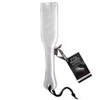 Fifty Shades Of Grey Twitchy Palm Spanking Paddle - Dual Sided Paddle With Padded Satin & Smooth Faux Leather - 13 Inch Paddle F