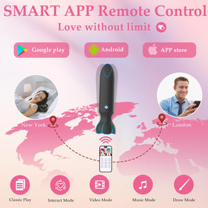 Mini Bullet Vibrator Adult Toys - Vibrators App Controlled Female Sex Toys with 9 Vibration Modes, Lipstick G Spot Dildo Clitora