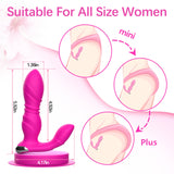 Adult Sex Toys for Women Pleasure - Wearable Thrusting Dildo with App&Remote Control Vibrators with 9 Powerful Double-Ended Dild