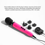 Doxy Die Cast Women'S Vibrator - Black Plug In Massager Sexual Pleasure Tools For Women - Vibrator Wand Personal Massager For Wo