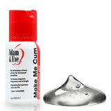 Adam & Eve Make Me Cum Water Based Clitoral Sensitizer Clear Gel - Personal Sexual Lubricant for Women - Increases Sensitivity for Stronger Orgasm - Lube for Sex and Masturbation - Clear 1 oz.
