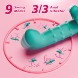 Sex Toys Vibrator Clitoral G Spot Dildo, Adult Sex Toy for Women 9 Thrusting 9 Vibrating 9 Swing, Anal Clit Nipple Dildos Rabbit