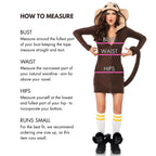 Cozy Monkey,Dress W/Attached T