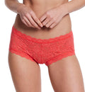 hanky panky Signature Lace Boyshort (4812P),Large,Hibiscus Bloom