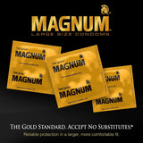 Trojan Magnum XL Size Lubricated Latex Condoms (12 Count - Pack of 3)