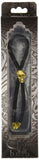 C-Ring Lasso Gold Skull Bead Silicone Black