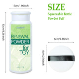 HOSGOT Renewal Powder for Sex Dolls Male Masturbator Dildo, Sex Toy Cleaner Conditioning Care Powder, Renewing Keep Dry and Not