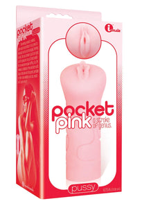 Icon Brands The 9's Pocket Pink, Mini Mouth Masturbator