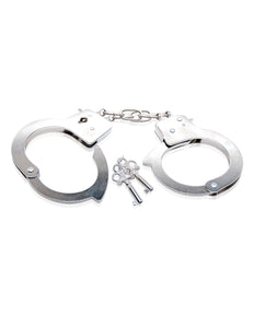 Fetish Fantasy Beginner'S Metal Cuffs, Metal