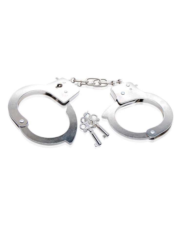 Fetish Fantasy Beginner'S Metal Cuffs, Metal