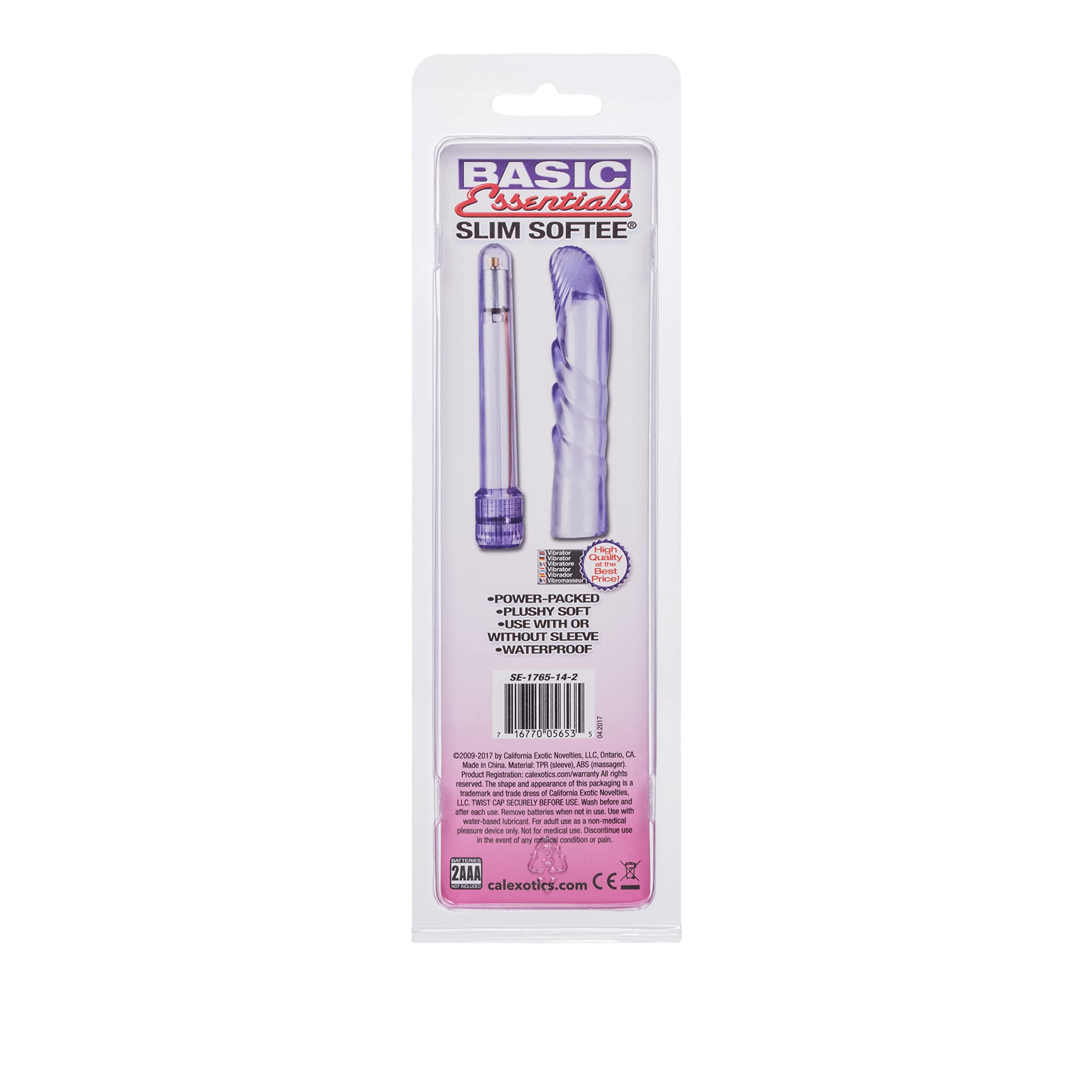 Basic Essentials Slim Softee Purple