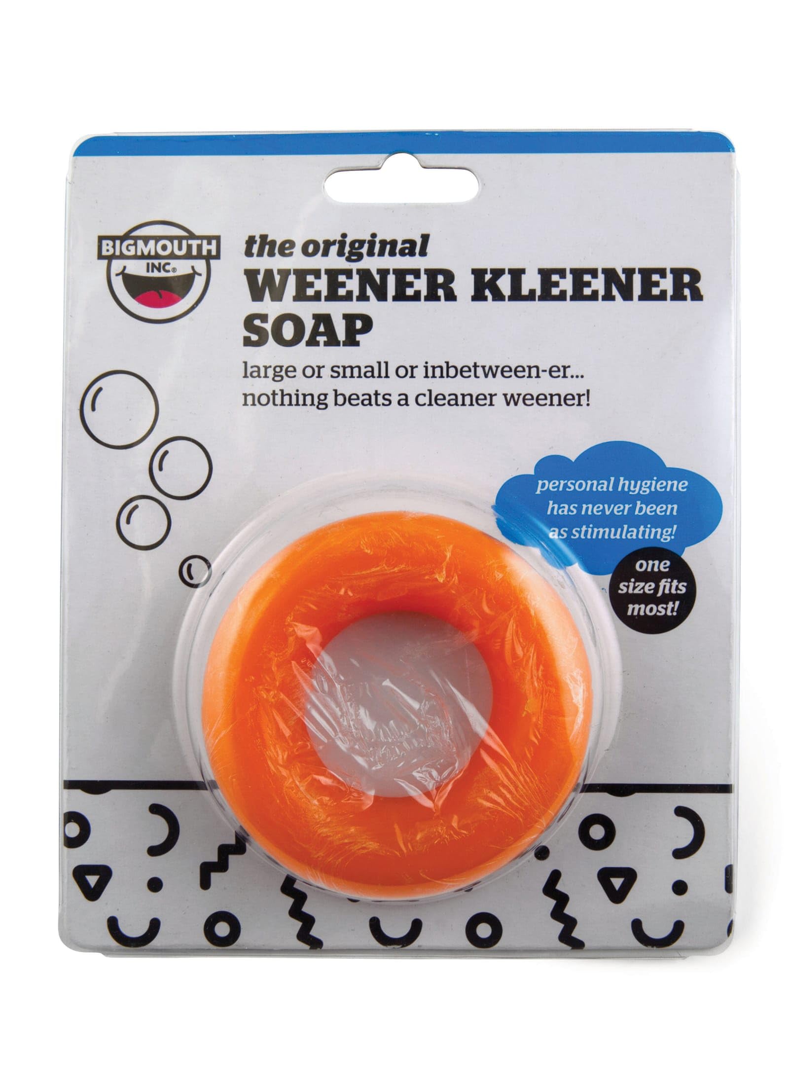Bigmouth Inc. Weener Kleener Dick Soap, Perfect Gag Gift For Men Or Couples