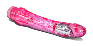 Blush Mambo Vibe - 9 Inch Long Soft Realistic Feel Vibrating Dildo - Slim 1.4'' Multi Speed Flexible Vibrator - Ipx7 Waterproof