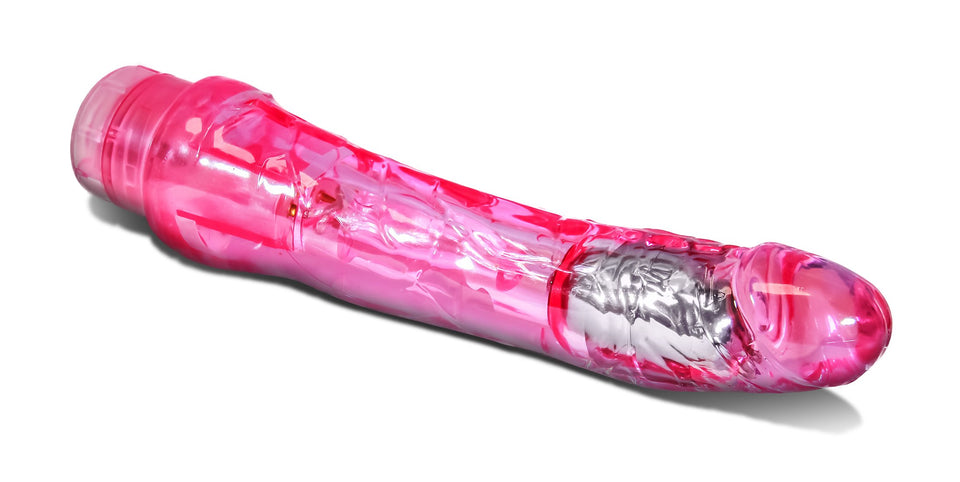 Blush Mambo Vibe - 9 Inch Long Soft Realistic Feel Vibrating Dildo - Slim 1.4'' Multi Speed Flexible Vibrator - Ipx7 Waterproof