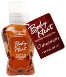 Body Heat Edible Warming Massage Lotion, Cinnamon, 1.25 Ounce