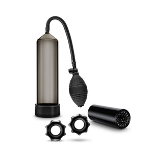 Blush Thick Cock Quickie Kit -Male Performance And Pleasure Enhancing System - Penis Pump For Longer Harder Erections - Rings To