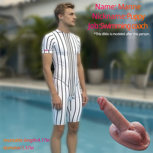 Small Dildo for Beginners, Reproduction Real Handmade Dildo, Lifelike Realistic Penis Adult Sex Toy. Silicone Suction Cup Dildos
