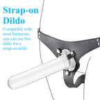 Butt Plug Training for Beginners Couple Clear Dildo with Strong Suction Cup for Hand-Free Play, Jelly Anal Prostate Vaginal G-Sp